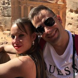 Elena y Nelson en Petra